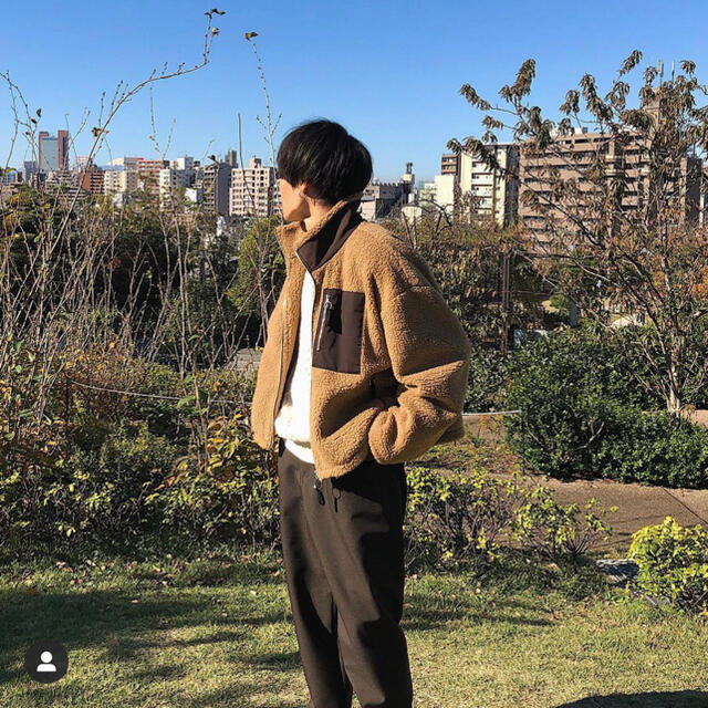 SUNSEA(サンシー)のRYO TAKASHIMA ボアブルゾン メンズのジャケット/アウター(ブルゾン)の商品写真