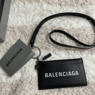 バレンシアガ(Balenciaga)のバレンシアガ　カードケース　ストラップ(パスケース/IDカードホルダー)