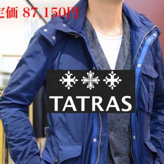 TATRAS 2WAYマウンテン ダウンパーカー タトラス ネイビー 紺色