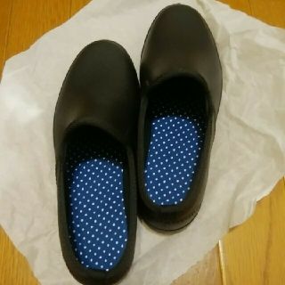 美品　レインシューズ　M 　ブラック(レインブーツ/長靴)