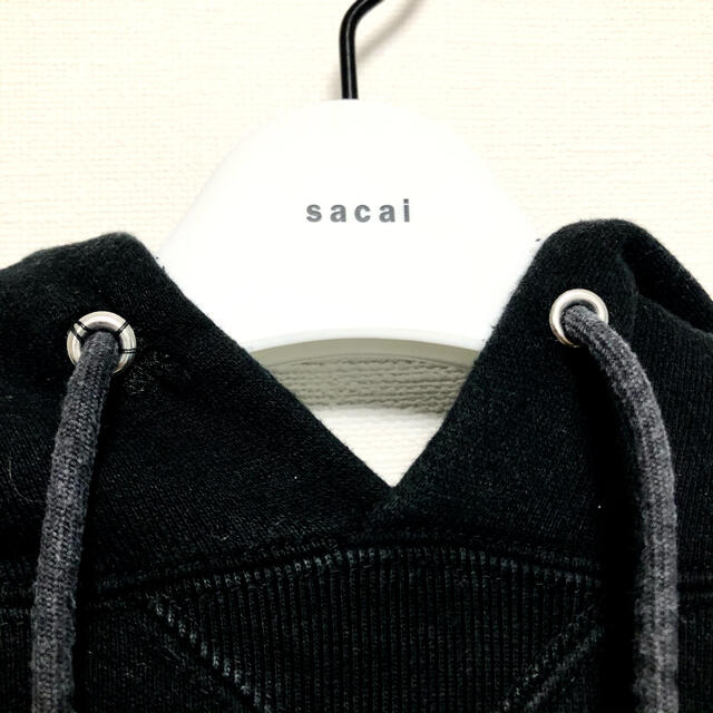 藤原ヒロシ着用　sacai 19aw bar italia hoodie