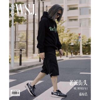 藤原ヒロシ着用　sacai 19aw bar italia hoodie