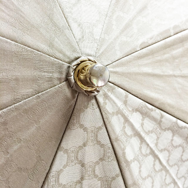 celine(セリーヌ)のセリーヌ 日傘 ベージュ レディースのファッション小物(傘)の商品写真