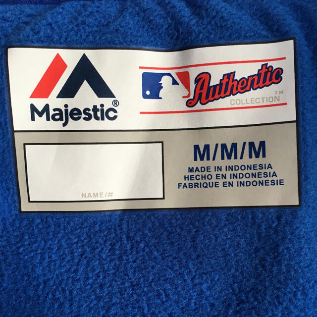 Majestic(マジェスティック)のMLB カンザスシティ ロイヤルズ　ジャケット メンズのジャケット/アウター(スタジャン)の商品写真