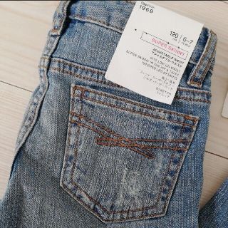 ギャップキッズ(GAP Kids)の新品タグ付き◼️GAP◼️ギャップのダメージデニム120◼️(パンツ/スパッツ)