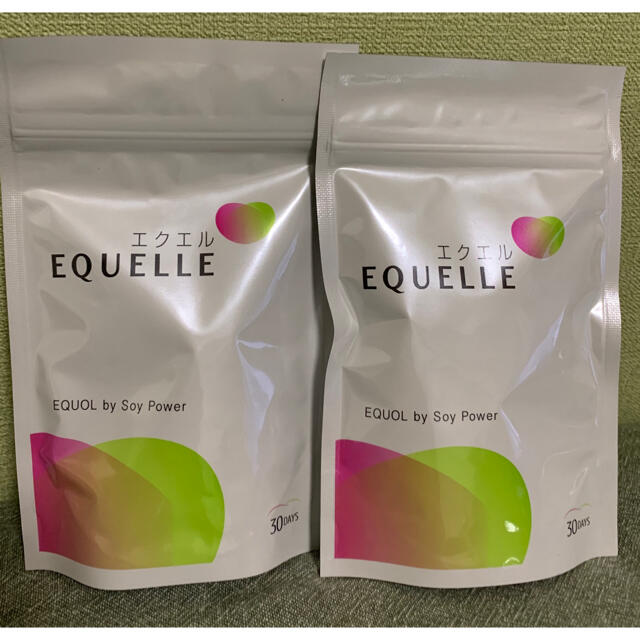 大塚製薬(オオツカセイヤク)の【未開封 新品】EQUELLE エクエル パウチ 2袋セット 食品/飲料/酒の健康食品(その他)の商品写真