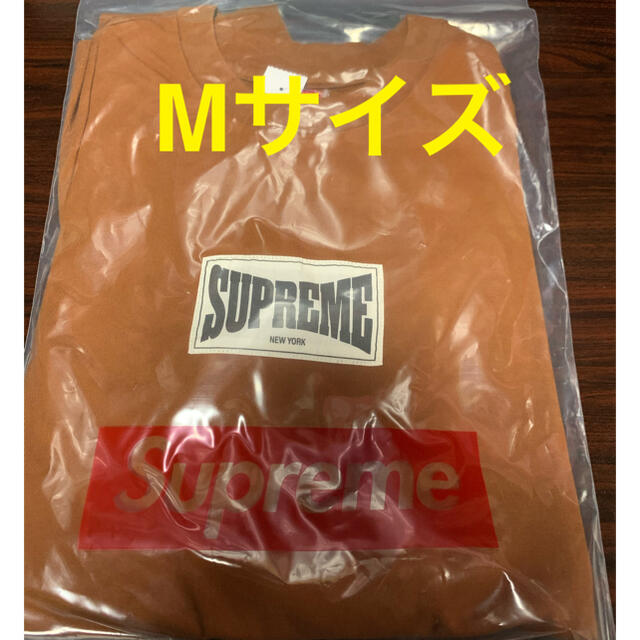 【同梱不可】  Supreme - Supreme Woven M  Top L/S Label Tシャツ/カットソー(七分/長袖)