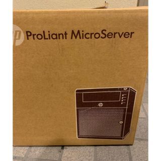 ヒューレットパッカード(HP)の【新品】HP ProLiant MicroServer G7 N54L(デスクトップ型PC)