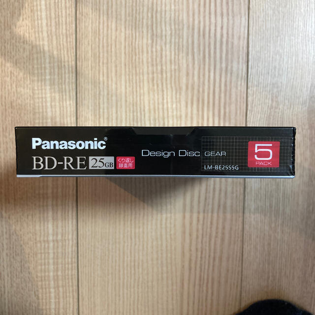 Panasonic(パナソニック)のPanasonic BD-RE 25GB ５枚セット エンタメ/ホビーのDVD/ブルーレイ(その他)の商品写真