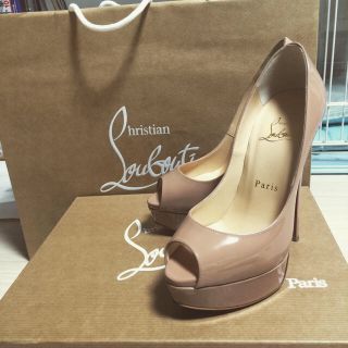 クリスチャンルブタン(Christian Louboutin)のルブタン ベージュパンプス美品35(ハイヒール/パンプス)