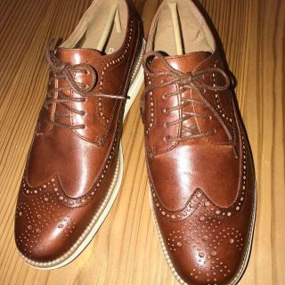 コールハーン(Cole Haan)の【未使用・新品】コールハーン　オリジナルグランド　ウイングチップ　 US９サイズ(ドレス/ビジネス)