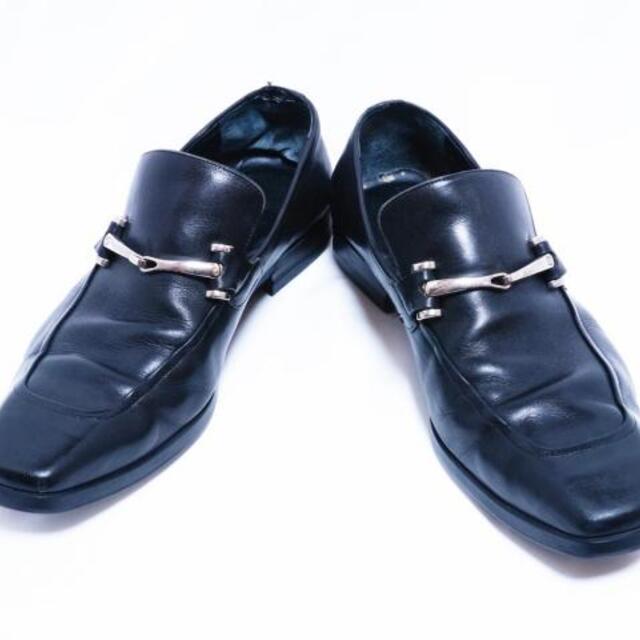 グッチ ローファー EU 39 EJ メンズ - 黒