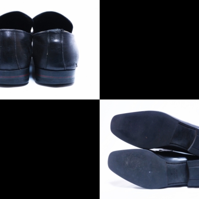 グッチ ローファー EU 39 EJ メンズ - 黒