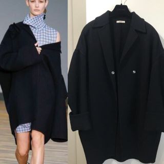 セリーヌ(celine)のbuu-8様専用　2014AW☆CELINE☆フィービー☆コート 黒 36 (ロングコート)