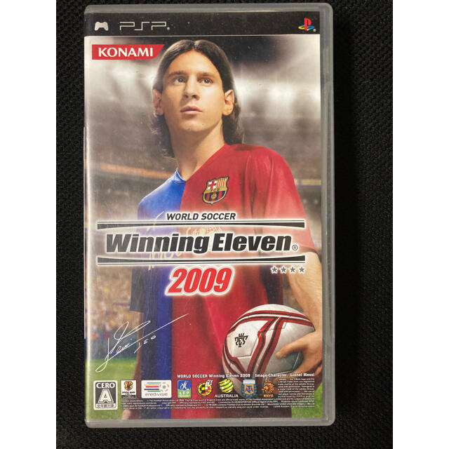 PlayStation Portable(プレイステーションポータブル)のワールドサッカー ウイニングイレブン 2009 PSP エンタメ/ホビーのゲームソフト/ゲーム機本体(携帯用ゲームソフト)の商品写真