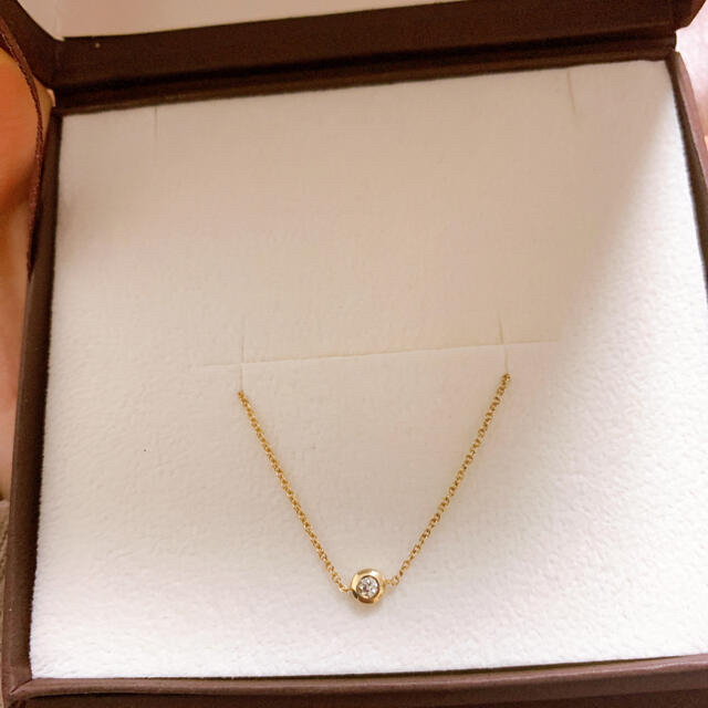 JEWELRY TSUTSUMI(ジュエリーツツミ)のESTELLE 10k ダイヤモンドネックレス イエローゴールド レディースのアクセサリー(ネックレス)の商品写真