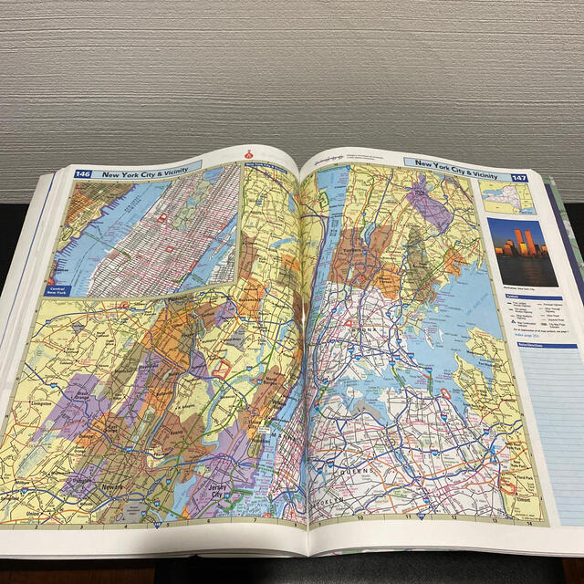 大型地図 アメリカ 全米道路地図