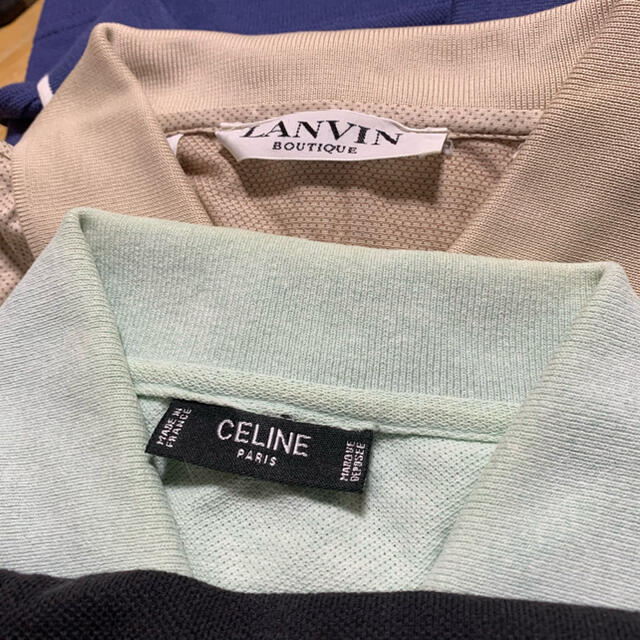 celine(セリーヌ)のCELINE dunhill LANVIN Dior 詰め合わせ メンズのトップス(ポロシャツ)の商品写真