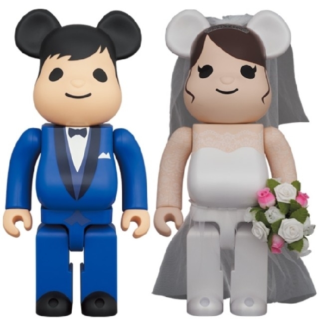 BE@RBRICK グリーティング結婚 4 PLUS 400% & 100%