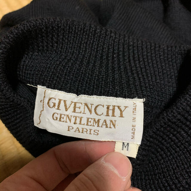 OLD GIVENCHY 80's GENTLEMANジップ　リネン　ジャケット