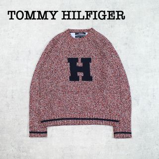 トミーヒルフィガー(TOMMY HILFIGER)のTOMMY HILFIGER トミーヒルフィガー デカロゴ H クルーネック(ニット/セーター)