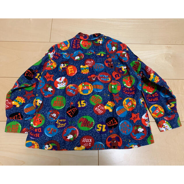 mikihouse(ミキハウス)の100㎝　ブラウス　シャツ キッズ/ベビー/マタニティのキッズ服男の子用(90cm~)(ブラウス)の商品写真