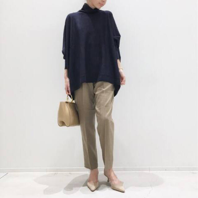 L'Appartement DEUXIEME CLASSE - L'Appartement T/N Volume Knit 新品　ネイビー