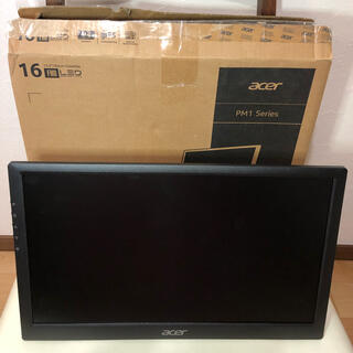 エイサー(Acer)の【未使用】Acer 15.6 モニター(ディスプレイ)