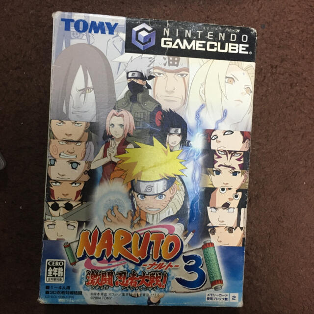 NARUTO－ナルト－ 激闘忍者大戦！ 3 GC家庭用ゲームソフト