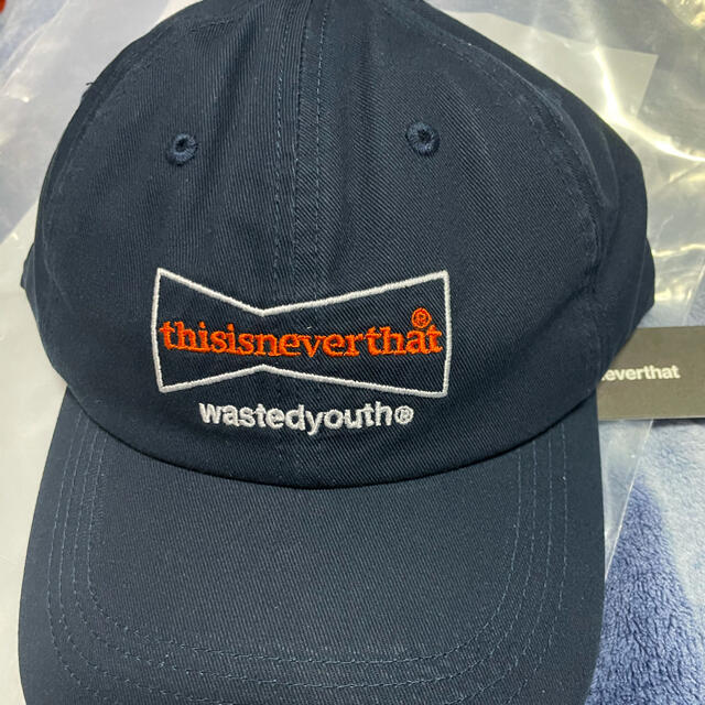 thisisneverthat wasted youth Cap Navy