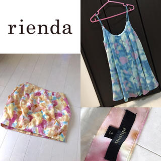 リエンダ(rienda)のrienda&LIPSERVICEセット(ミニスカート)