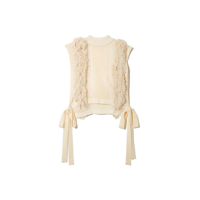 Mixed Fringe Crop Top / leinwande 2