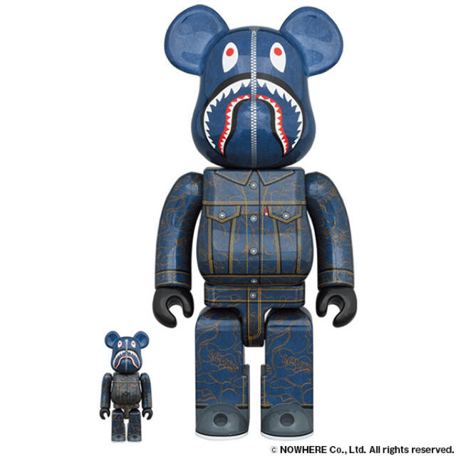 エンタメ/ホビーBE@RBRICK BAPE®︎ x Levi’s®︎  100% & 400%