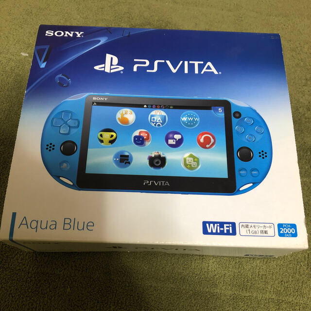 SONY PlayStationVITA 本体  メモリー16GB付属携帯用ゲーム機本体