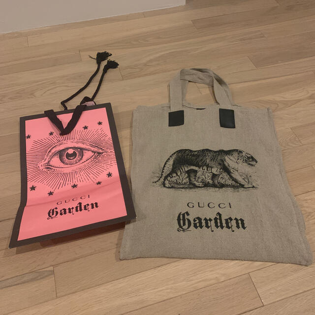 Gucci - GUCCI グッチ garden限定 トートバッグの通販 by ぬこる's