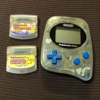 ポケモンミニ　セット(携帯用ゲーム機本体)