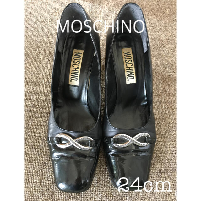 MOSCHINO(モスキーノ)の○ MOSCHINO おしゃれパンプス  24cm レディースの靴/シューズ(ハイヒール/パンプス)の商品写真