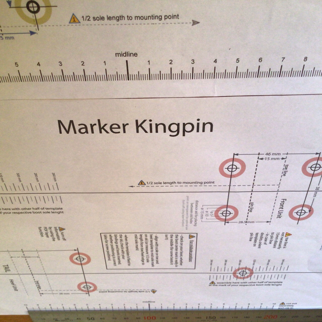 最新のデザインスキー未使用 MARKER KINGPIN マーカー キングピン 13 (100)
