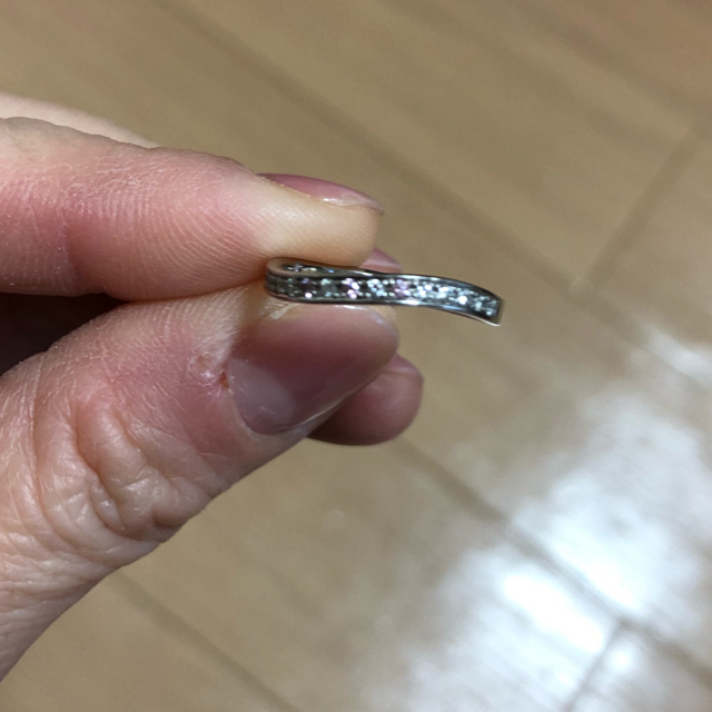 専用。I-PRIMO (アイプリモ) プラチナ ピンクダイヤモンド リング レディースのアクセサリー(リング(指輪))の商品写真