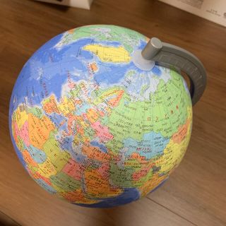 地球儀　日本地図つき(知育玩具)