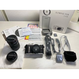 オリンパス(OLYMPUS)の【シイサア様専用】OLYMPUS E-PL8 ダブルズームキット(ミラーレス一眼)