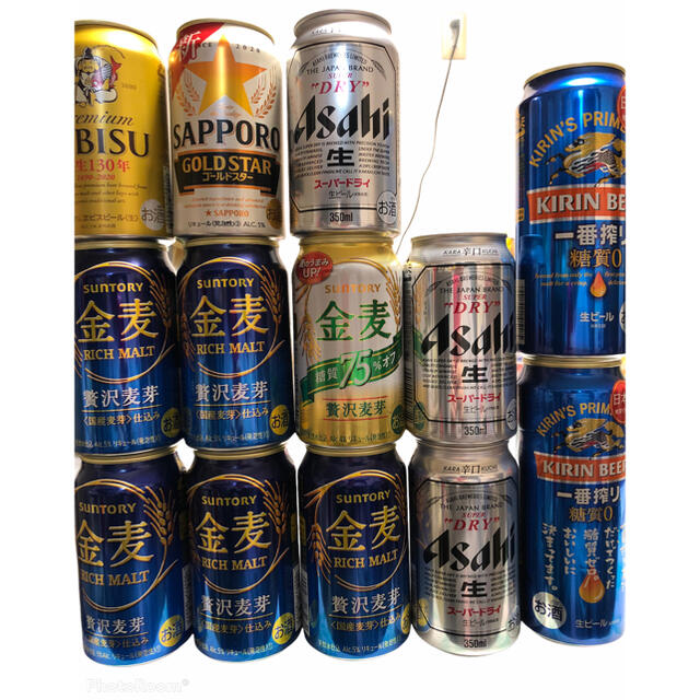 お酒いろいろ13本 食品/飲料/酒の酒(ビール)の商品写真