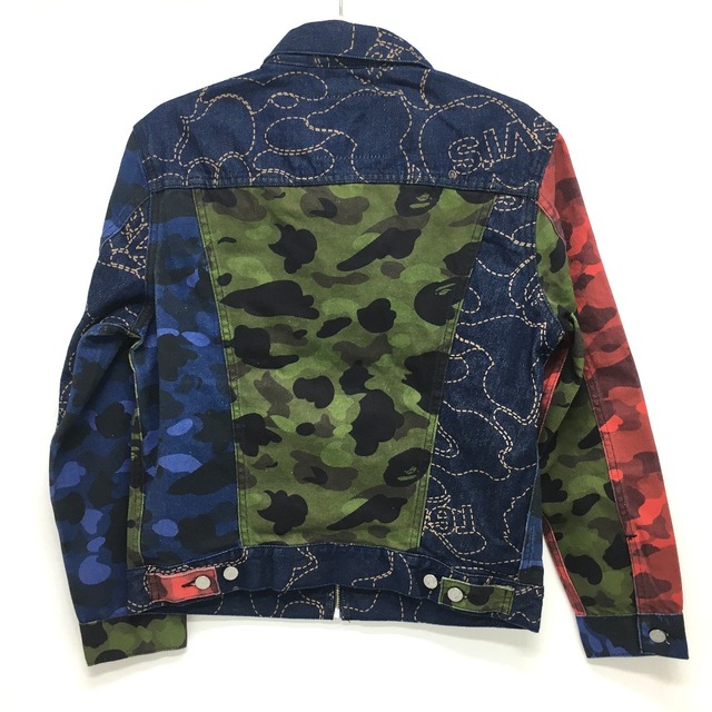 ジャケット/アウター アベイシングエイプ A BATHING APE MULTICOLOR