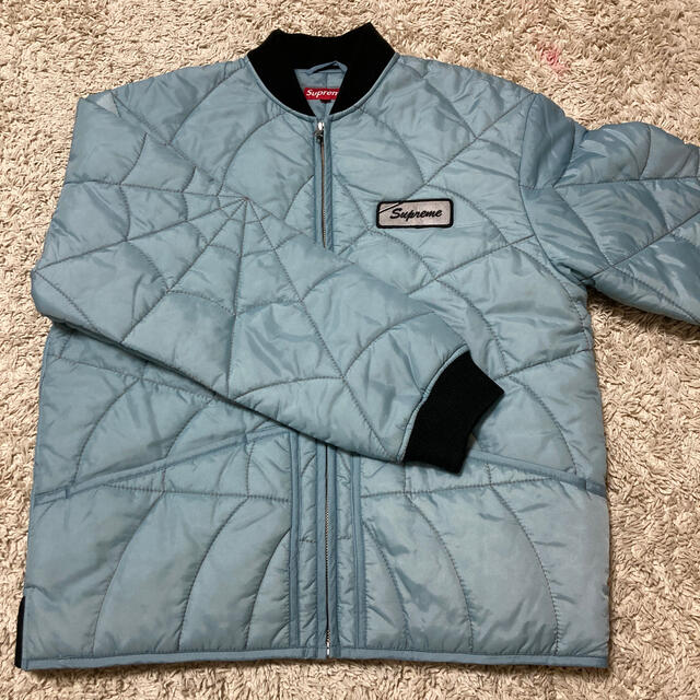 Supreme   Supreme Spider Web Quilted Work Jacket Mの通販 by hero's