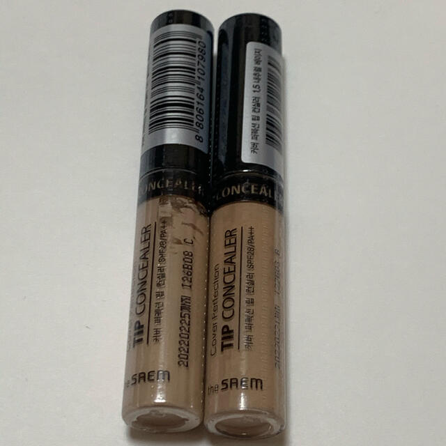 the saem(ザセム)のThe SAEM tip concealer 1.0 1.5 セット売り♡ コスメ/美容のベースメイク/化粧品(コンシーラー)の商品写真