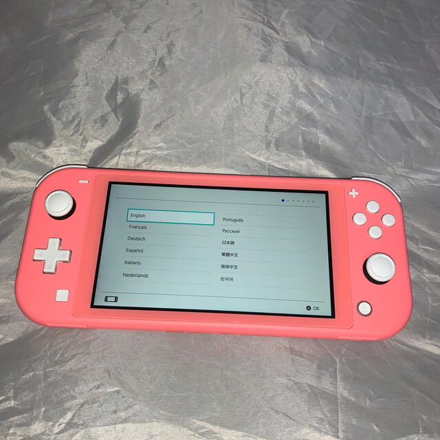 お買得】 Nintendo Switch 任天堂 スイッチライト 本体のみ ピンク
