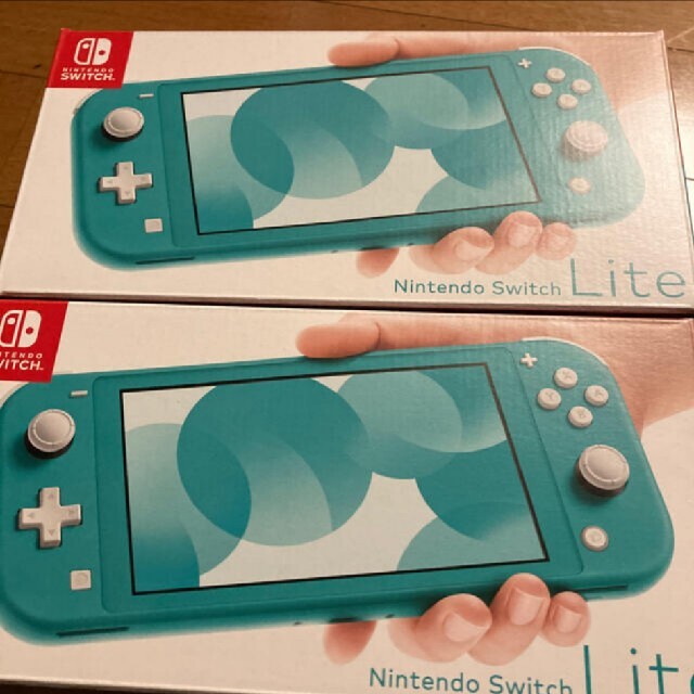 「Nintendo Switch  Lite ターコイズ」2台
