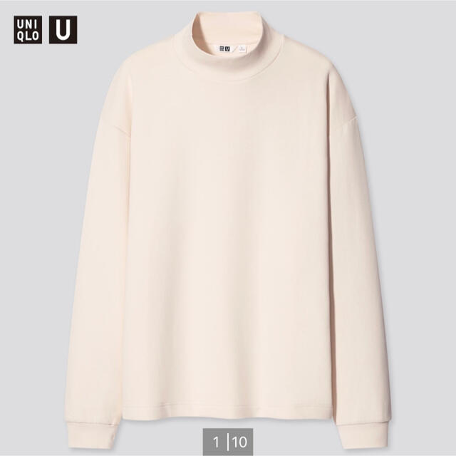 UNIQLO(ユニクロ)のモックネックプルオーバー メンズのトップス(Tシャツ/カットソー(七分/長袖))の商品写真