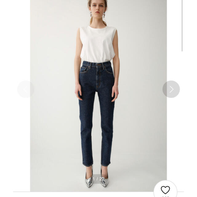 moussy(マウジー)のmoussy MVS SKINNY 23インチ レディースのパンツ(デニム/ジーンズ)の商品写真