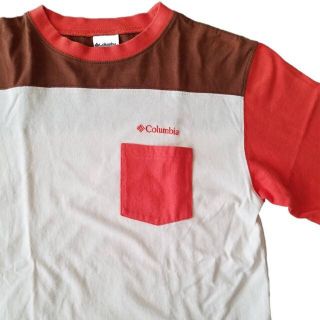 コロンビア(Columbia)のColumbia カラーブロック フットボール七分袖 Football Tee(Tシャツ/カットソー(半袖/袖なし))